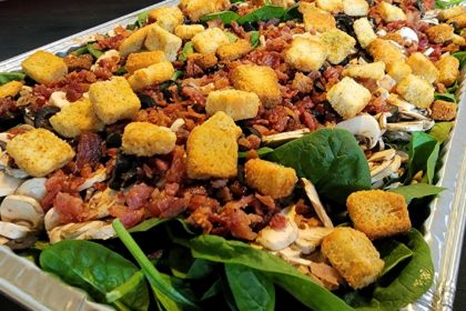 Spinach salad