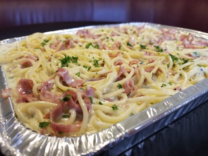 Spaghetti a la Carbonara