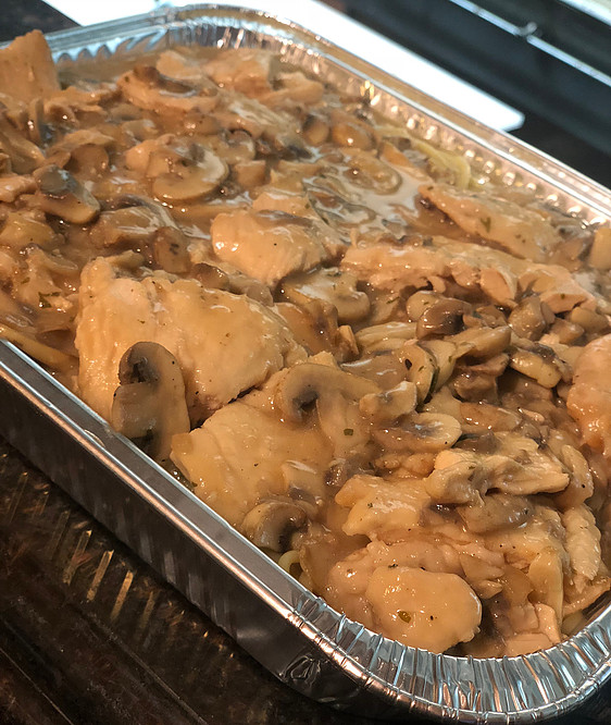 Sauteed Breast of Chicken Catering Zorba's Pizza & Pasta San Mateo