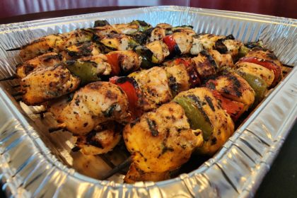 Chicken Souvlaki Tray