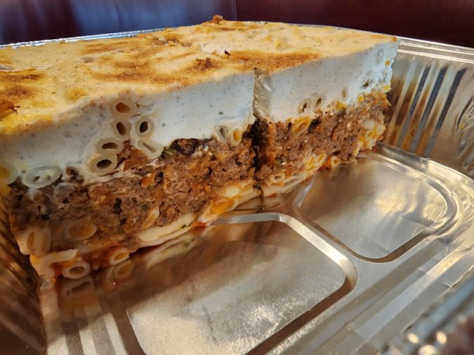 Pastitsio Tray